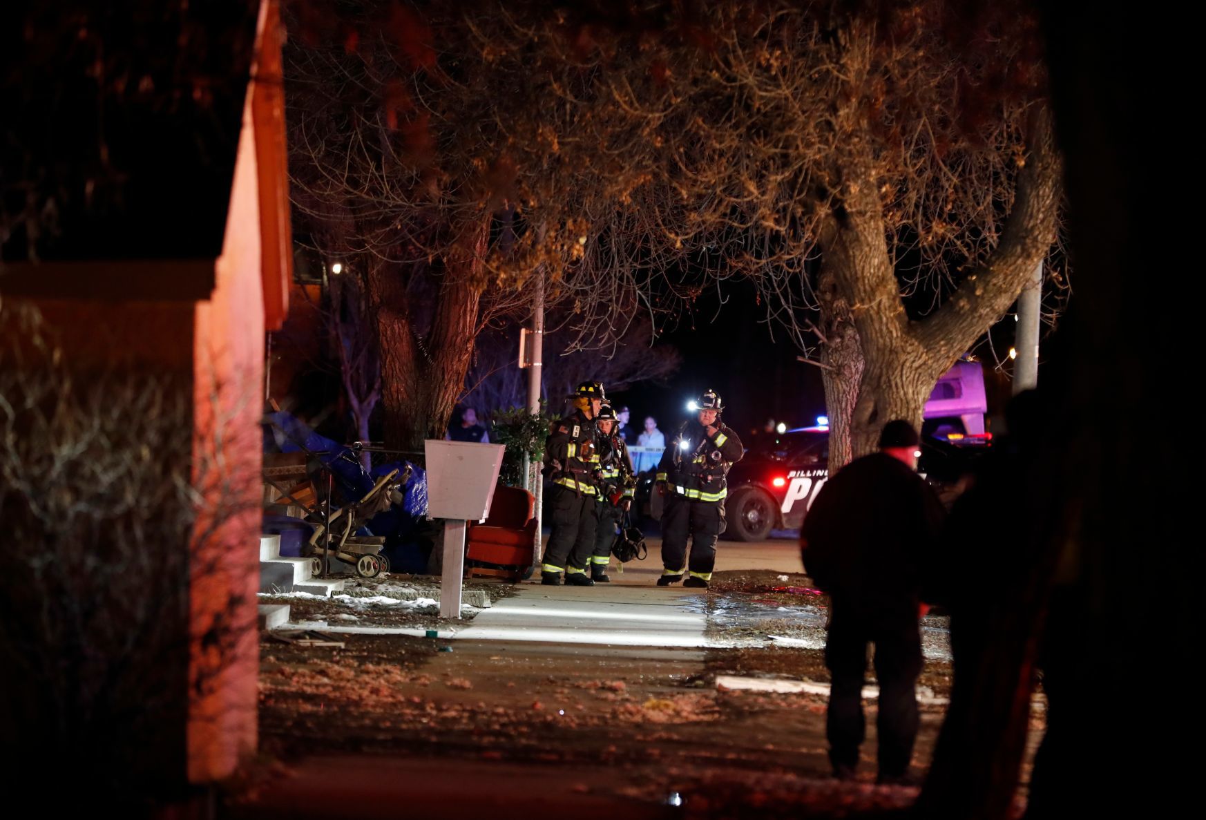 Apartment explosion
